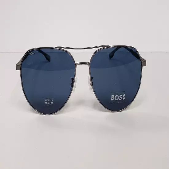 NEW Hugo Boss 1473/F/SK R81 KU Matte Ruthenium Sunglasses G6/2