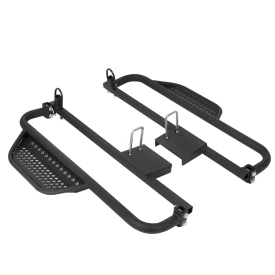 For Club Car DS Set of 2 New Golf Cart Nerf Bars / Running Boards Side step