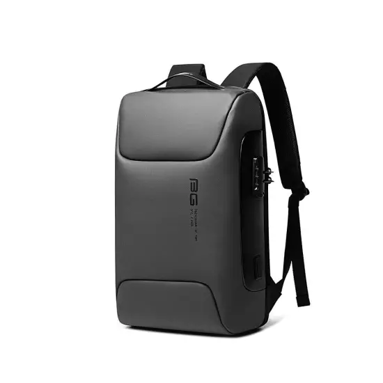 Bange Men USB Charge Business Laptop Waterproof Hiking Camping Travel Backpack