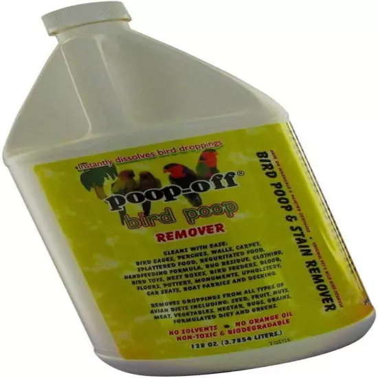 Poop-Off Bird Poop Remover Refill 128-Ounce