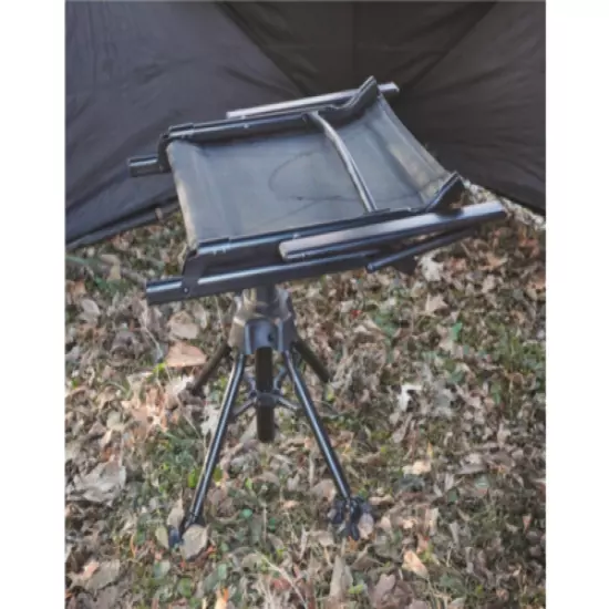 Outdoor Hunting Sports Blind Swivel Foldable Seat Portable Chair with Armrests 