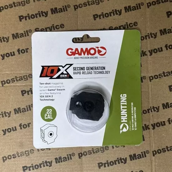 Gamo Swarm 10X Gen 2 .22 Pellet Magazine Polymer Black