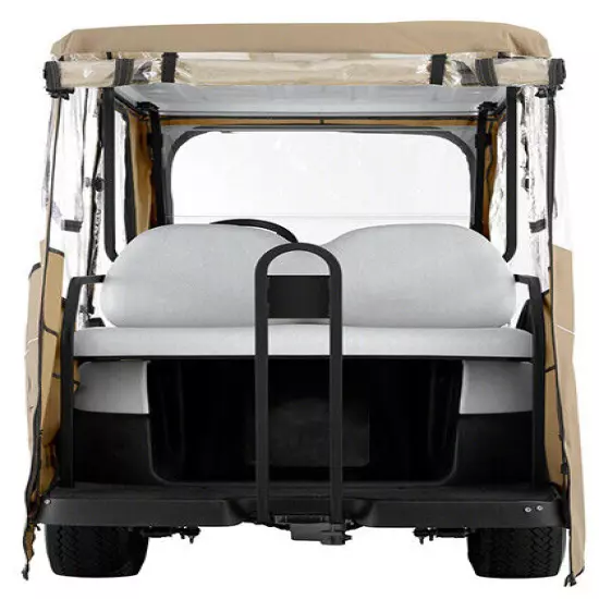 RHOX Deluxe 6 Passenger Golf Cart Enclosure - 126" Top - Universal