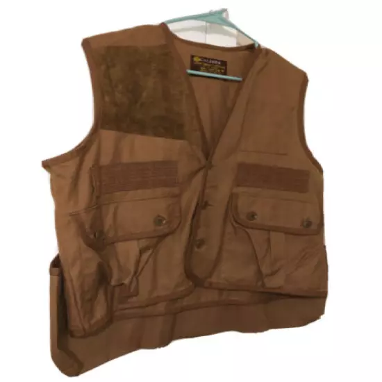 Great Outdoor Caliber Sportman’s Apparel Vest RN No. 35588 Size: M Color: Brown 