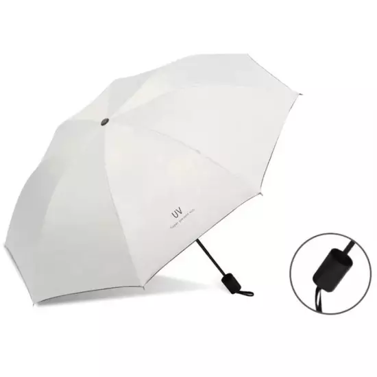 Anti-UV UPF50+ Automatic Open Umbrella Folding Umbrella 10 Rib Windproof Tr GXD