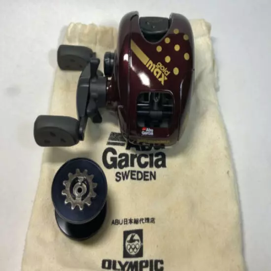 Abu Garcia Gold Max 4BB Baitcasting Reel Sweden Vintage