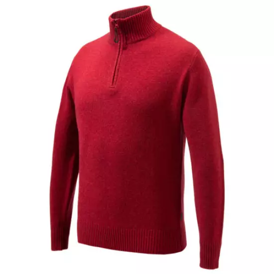 Beretta Dorset Half-Zip Lambswool Regular Fit Warm Casual Sweater