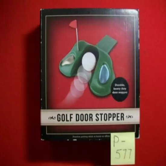 BRAND NEW SAMSONICO HEAVY DUTY GOLF DOOR STOPPER & HOME/OFFICE PUTTING PRACTICE 