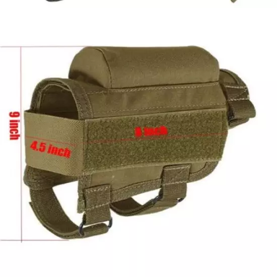 Adjustable Rifle Shotgun Tactical Gun Cartridge Bracket Bag Hunt Gun Accessories