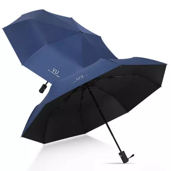 Anti-UV UPF50+ Automatic Open Umbrella Folding Umbrella 10 Rib Windproof Tr GXD