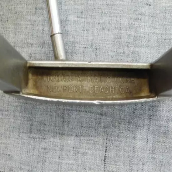 TOURN-A-MATIC CORP. NEWPORT BEACH CA. PUTTER RH 35'' GOLF PRIDE 'SOFTIE' GRIP