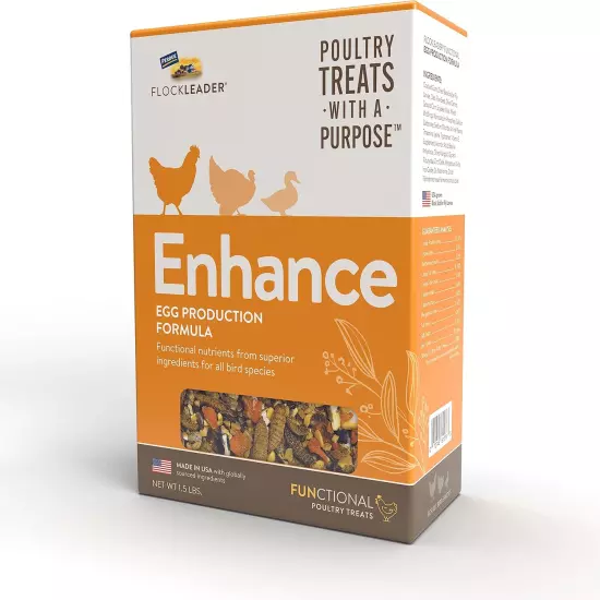 Enhance, Functional Poultry Treats for Egg Production & Quality, 1.5 Lb