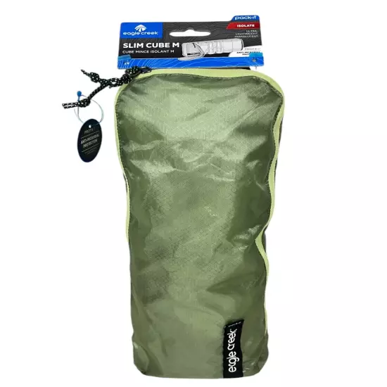 Eagle Creek Pack-It Isolate Slim Cube M Ultra-Lightweight Green NEW