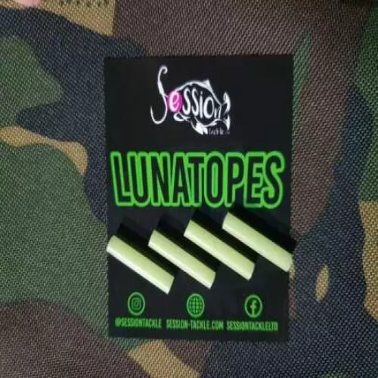 LUNATOPES BY SESSION TACKLE RECHARGEABLE LIGHT UNITS FOR FISHING ROD TIPS RIVER