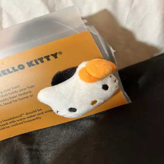 The Crème Shop x Hello Kitty-Plush Spa Headband-Halloween NEW