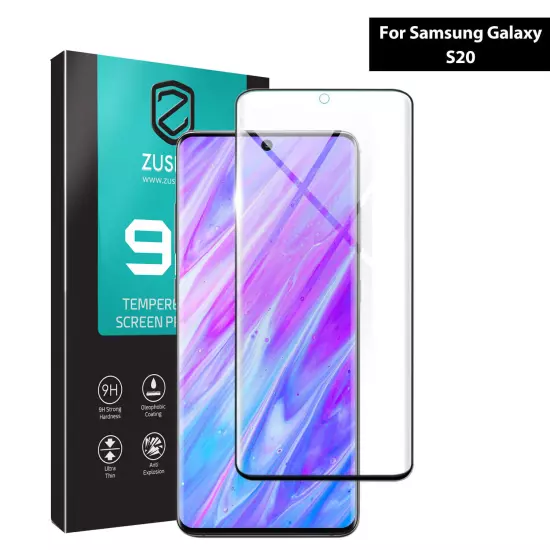 For Samsung Galaxy S20 S10 S9 8 Plus S10e Note 10 9 8 Tempered Screen Protector