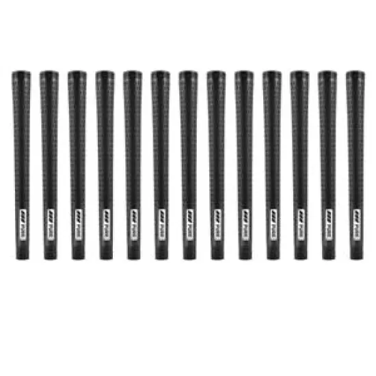 PURE PRO Black Midsize Golf Grips - Black - 13 Piece Golf Grip Bundle - NEW!