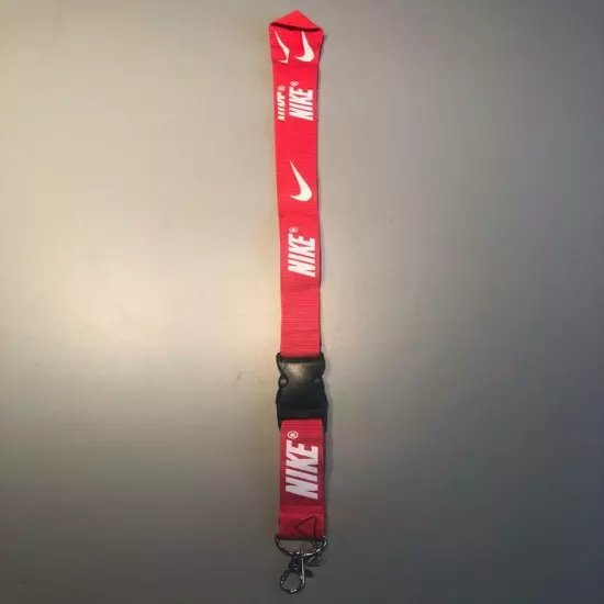 Nike Lanyard Detachable Keychain Badge ID Holder Phone Strap Multi Color