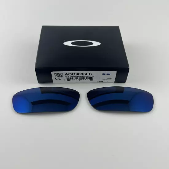 Oakley Fuel Cell Ice Iridium Polarized Replacement Lenses 42-045 Blue NEW RARE