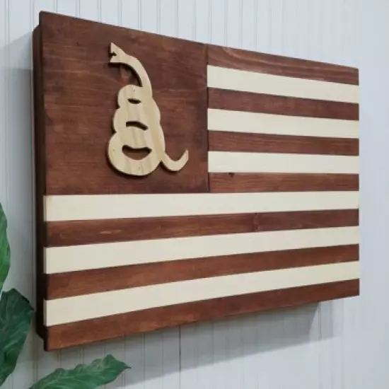 GADSDEN AMERICAN FLAG CONCEALMENT FURNITURE CABINET SECRET HIDDEN GUN STORAGE 