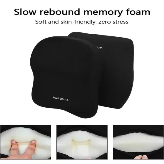 Car Lumbar Back Support Headrest Neck Pillow Lumbar Pillow Universal Neck Pillow