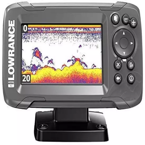 HOOK2 4X Fish Finder with Bullet Skimmer Transducer