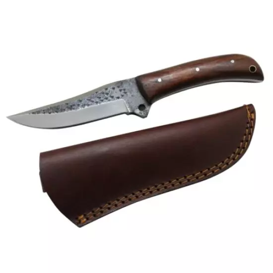 Wild Turkey Handmade Collection 9.5" Fixed Blade Durable Hunting Knife 