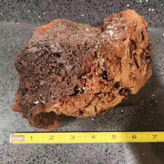 8 Red Lava Rocks For Aquariums