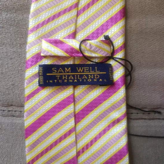 Sam Well Thailand International Men's Tie Business Church Professional Work Wear