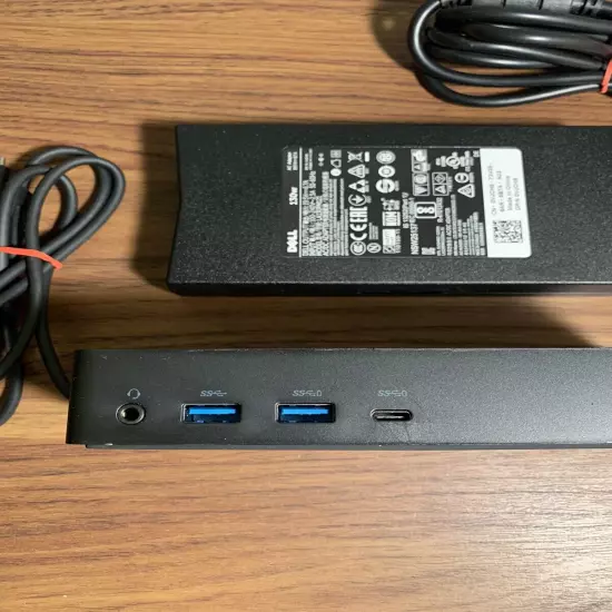 Dell D6000 M4TJG Universal Dock With Original 130W AC Adapter!