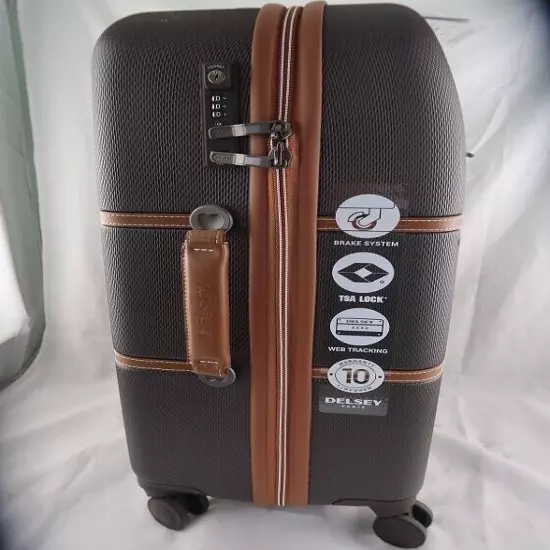 Delsey Chatelet Hard Air Air 2.0 19/22 CARRY-ON Spinner BROWN $459.00