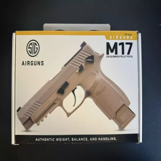 Sig Sauer M17 P320 CO2 .177 cal BB Pellet FREE C02 Included