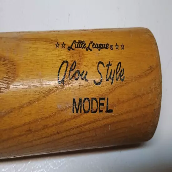 VTG Worth Little League ALOU Style Baseball Bat USA F100LL