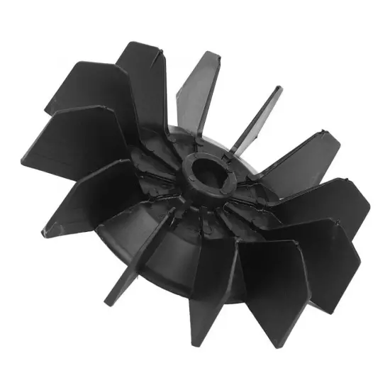 Air Compressor Accessories Fan Blade 1pcs 211mm 5P Black Engineering Plastic