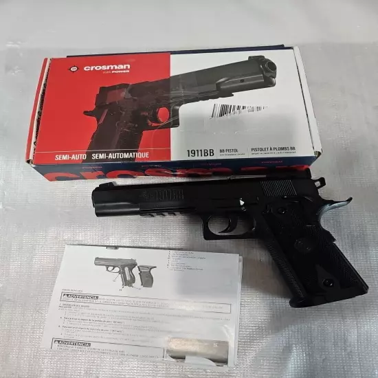 Crosman 1911BB Semi-Auto CO2 BB Air Pistol Open Box 