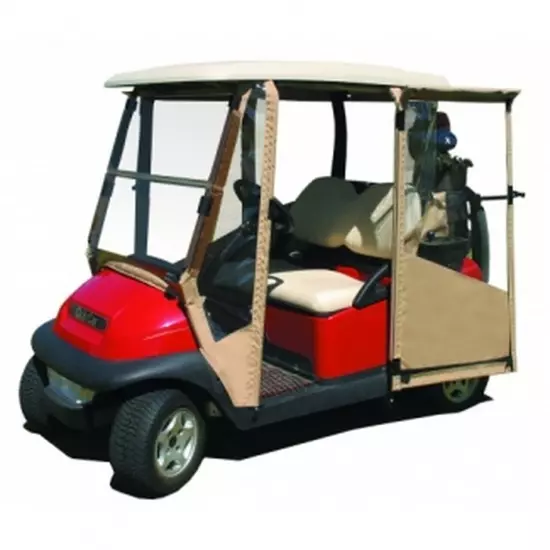 Doorworks Hinged Golf Cart Enclosure Canvas Sunbrella plus options***