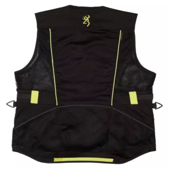 Browning Women's Ace Shooting Vest-Black/Volt