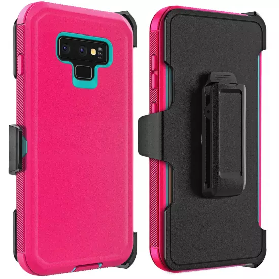 For Samsung Galaxy Note 9 Heavy Duty Shockproof Phone Case Cover / Belt Clip