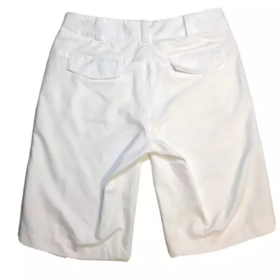 Nike Golf Tour Performance Dri-Fit Shorts White Size 6