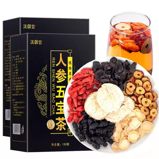 Kidney Tea Formula Ginseng Six Treasure Tea, Kidney Tea Chinese Herbal Tea 2024