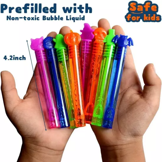 32Pcs Halloween Bubble Wands Mini Bubbles Party Favors for Kids Halloween... 