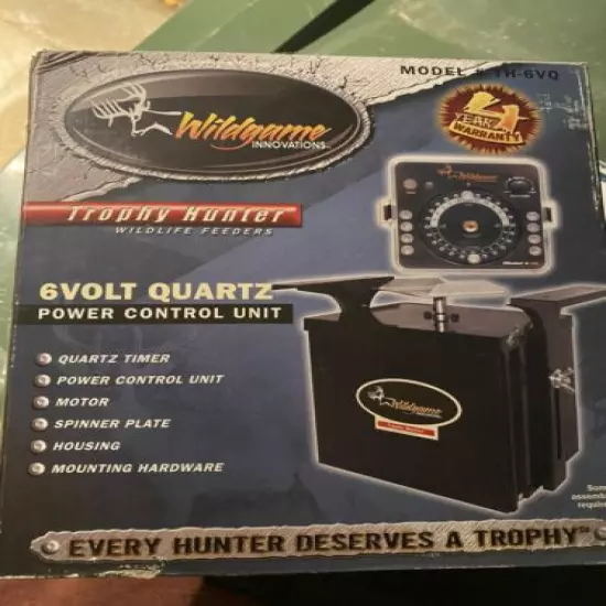 Wildlife Innovations Trophey Hunter Feeder 6 Volt Power Control Unit TH-6VQ