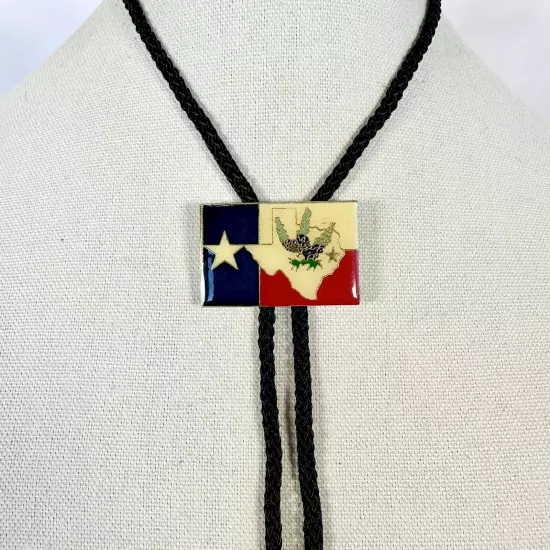 Texas Western Gold Tone Bolo Tie