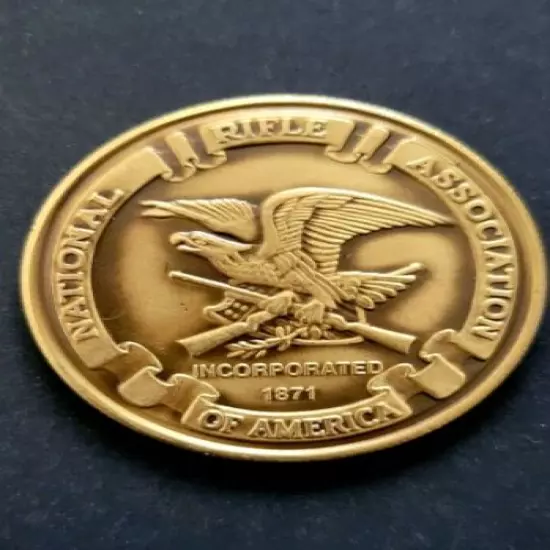 NRA Challenge Bronze Coin National Rifle Association Big Horn Sheep Collection