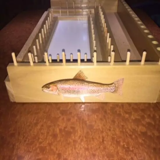 Fly tying desk organizer