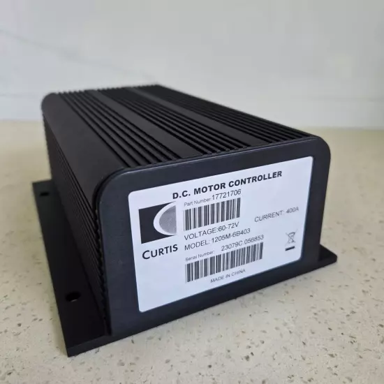 Genuine Curtis 1205M-6B403 DC Series Motor Controller 60-72V 400A 17721706