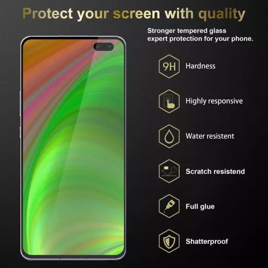 3x Fullcover Tempered Glass for Honor 30 PRO Screen Protection Film