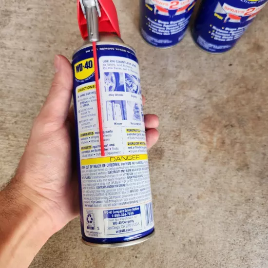 12 Oz. Original WD-40 , Multi-Purpose Lubricant Spray with Smart Straw (3-pack)