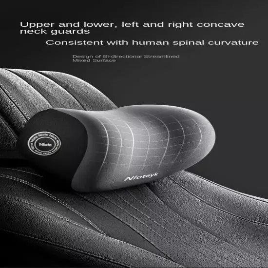 Car lumbar headrest car neck pillow car cushion backrest lumbar support pillow