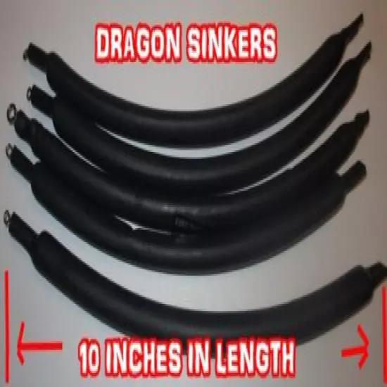 DRAGGING DRIFT SINKERS FLEXIBLE SNAGLESS CATFISH BOTTOM BOUNCER 1oz 2oz 4oz